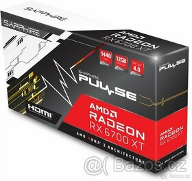 SAPPHIRE PULSE AMD RADEON RX 6700 XT GAMING 12GB