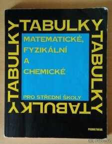 Matematické, fyzikální a chemické tabulky, sbírky úloh