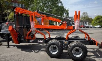SKLADEM Vyvažací vlek,vyvažečka MTM 11T s rukou 7,1m