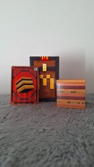 MINECRAFT Mcdonalds Sběratelská figurka Big Mac Cryst + Skin