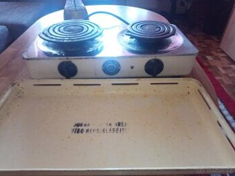 Prodám retro elektrický vařič značky Elektro Praga