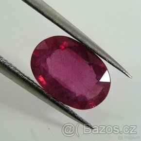 Rubín přírodní - 3,15 ct.