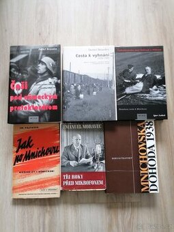 6x KNIHA NA TÉMA MNICHOVSKÁ DOHODA + PROTEKTORÁT