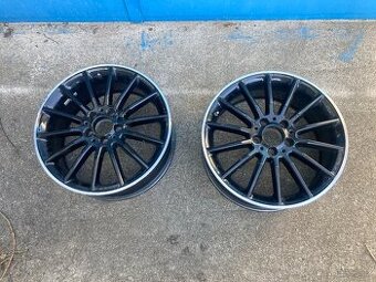 2x Alu disk Mercedes AMG - 18" - 5x112 - 7,5J 18H2