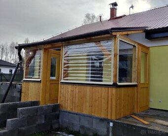 Opláštění na pergoly, altány, garážová stání. - 1