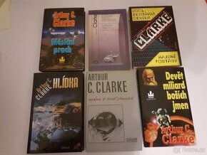 Arthur C. Clarke, 6x romány sci-fi, r.v. 1982-2002