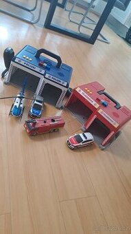 Policie a hasiči- garáže - 1