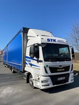 Tandemová souprava Man TGL 12.250