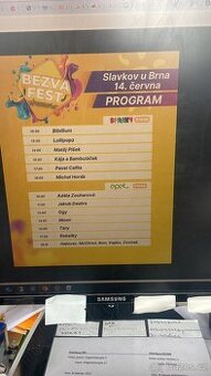 Bezvafest Slavkov u Brna 14.6.2025 2x vstupenka