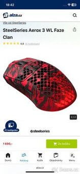 Steelseries klávesnice a myš