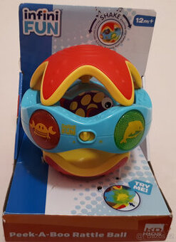 Dětský Zvukový a světelný míč, Infinifun Rattle Ball