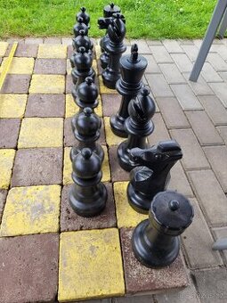 Velké plastové šachy