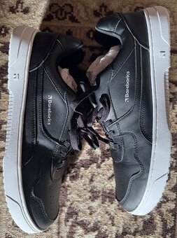 Boty Barebarics Zing - Black & White - Leather 46