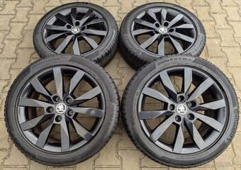 Alu kola originál Škoda Octavia III 5x112 R17 Crystal