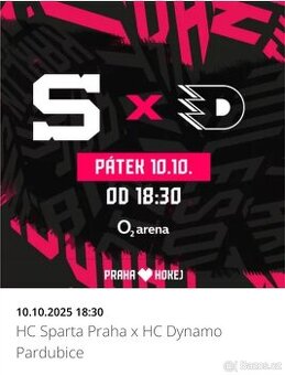 HC Sparta Praha x HC Dynamo Pardubice VIP