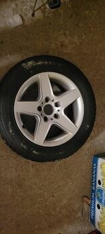 Alu kola r16 5/120 BMW s novými zimními pneumatikami