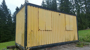 Stavební kontejnerová buňka, bufet, rychlé občerstvení