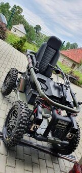 Terénny vozik 4x4 rýchlosť 12Km/h dojazd 70Km