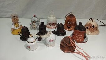 Keramické a porcelánové zvonečky