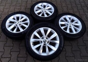 Zimní alu disky originál Škoda Octavia III 5x112 R16