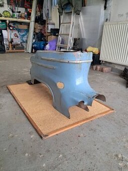 Podsedlový plech na jawa pionýr holubí modř