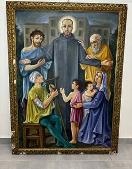 Velký kostelní obraz F. Michelini (1952)