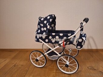 Teddies retro kočárek pro panenky