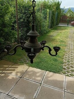 LUSTR MASIVNÍ MOSAZNÝ