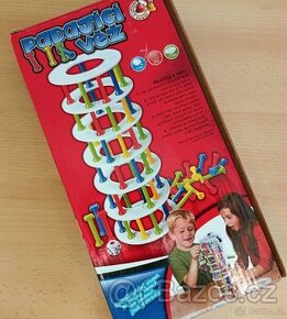 Hra PADAJÍCÍ VĚŽ pro nácvik motoriky nebo na párty