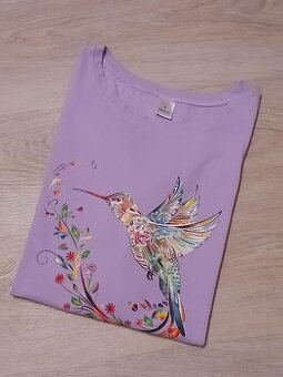 DÁMSKÉ HEZKÉ TRIKO S OBRÁZKEM - vel.XL