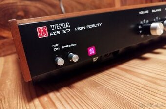 Stereo zesilovač TESLA AZS-217 - Made in Czechoslovakia 1973