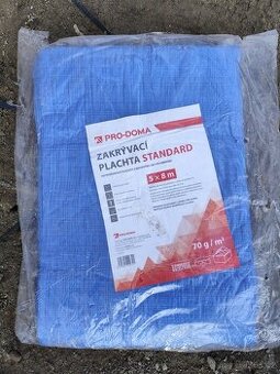 Nová zakrývací plachta kulatá 5,5 m 5m8m