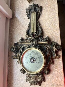 Nstěnný barometr s integrovaným teplomerem