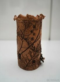 Keramická váza - ruční práce