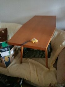 Retro - vintage konferenční stolek (80.léta) - 1