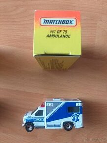 matchbox Ambulance různé varianty