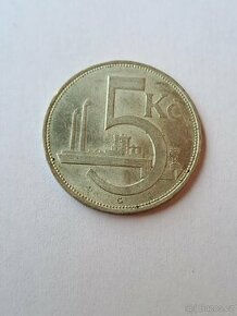 5 koruna 1928