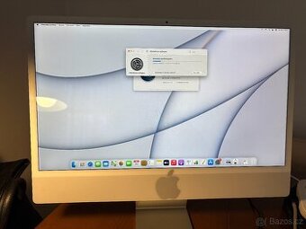 APPLE iMAC 24",M1,2021,SILVER,SSD 256 GB 8 JÁDRO