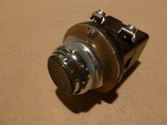 Retro tlačítko Bakelit - nové cca 60-tá léta