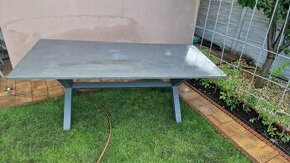 Zahradni stůl 210x100x75 a 6 ks židli