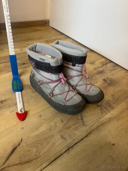 Affenzahn sněhule/zimní barefoot boty 32- VD 21,1 cm