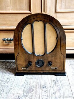 Starožitné rádio Telefunken 33WEa, rok 1930 - 1