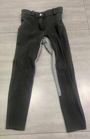 Jezdecké kalhoty (kůň) Decathlon vel. EU 10 let (134-142) - 1