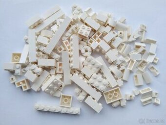 Lego® Originál Diely biele (ako nové, nehrané, 130 kusov)