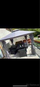 Zahradní altánový stan s moskytiérou 3x3