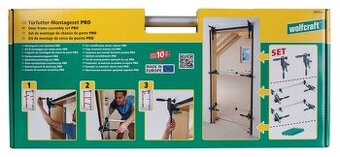 Nová sada pro montáž dveřních zárubní Wolfcraft 3676000