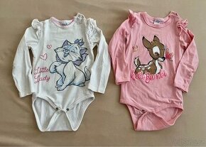 Dívčí body 2 kusy značky Disney baby vel. 92