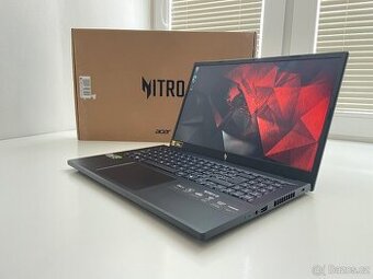Nový herní notebook Acer Nitro V15- Ryzen5-7535HS-16RAM-RTX-