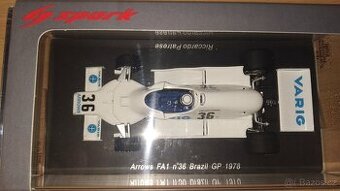 F1 Arrows FA1 #36 Riccardo Patrese 1978 Spark S3900 1:43
