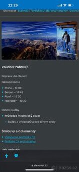 2x voucher 3denní zájezd Francie a Švýcarsko
